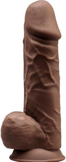 Immagine prodotto Silexd MODEL 4 - 8,5" BROWN 220482 FALLO REALISTICO PENE ARTIFICIALE IN SILICONE MEMORY TERMOREATTIV