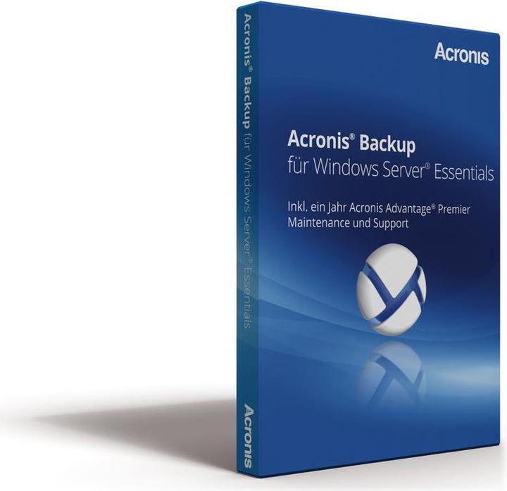 Immagine prodotto Acronis Backup per Windows Server Essentials. 11.5 Rinnovo (1 Utente, 12 mesi)
