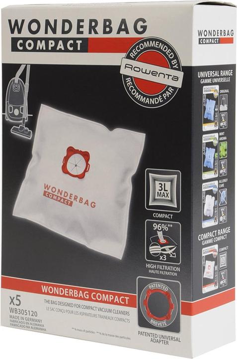 Actual product image Rowenta WB3051 Wonderbag Compact (5 x)