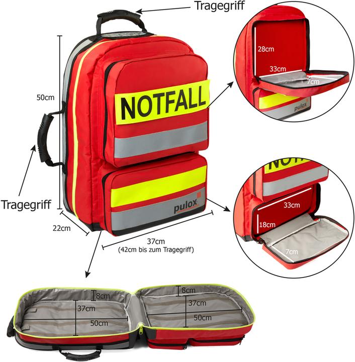 Produktbild Pulox Rucksack (Erste Hilfe Set Zubehör)
