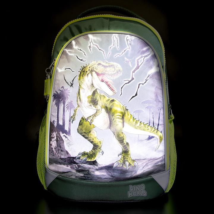 Actual product image Dino World - Schoolbackpack REFLECTOR ( 0411759 )