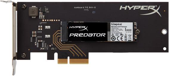 Produktbild HyperX Predator PCIe (480 GB, M.2 2280)