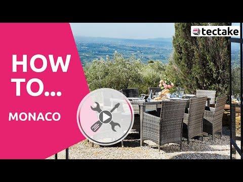 Immagine prodotto tectake Rattan Sitzgruppe Monaco