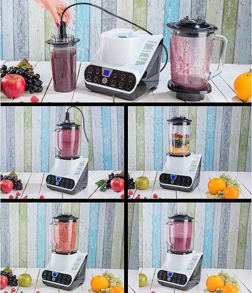 Actual product image Rosenstein & Söhne Stand mixer with vacuum function (EU plug, 1300 W)