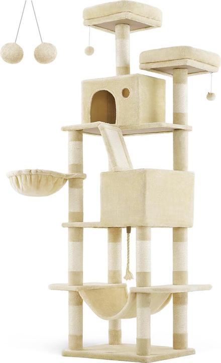 Productafbeelding Feandrea Grote Mia krabpaal (206 cm, Beige)