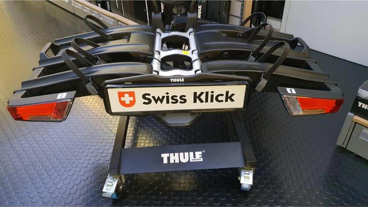 Image du produit Swissklick Kit de support de plaque d'immatriculation (Avant + arrière, Format long)