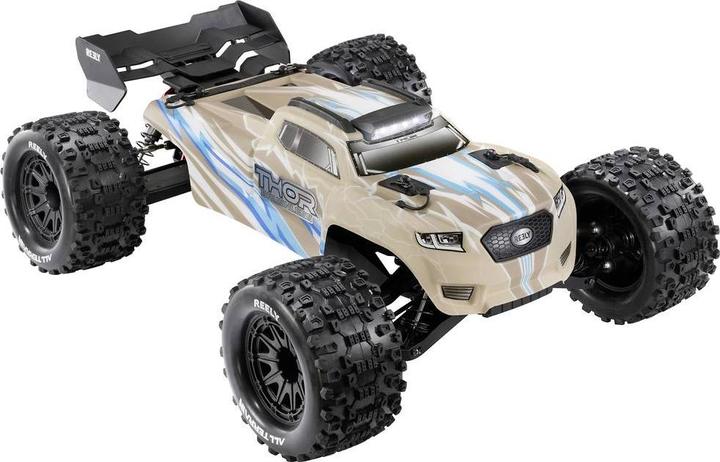 Reely Thor Kreidegrau Brushless 1:10 RC Modellauto Elektro Monstertruck Allradantrieb (4WD) 100% Rt (RTR Ready-to-Run)