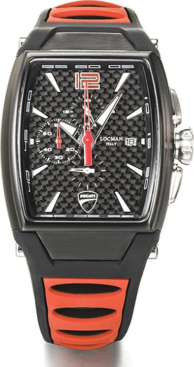 Produktbild Locman Italy Herrenuhr Ducati Chrono Ref. D550K09S (Chronograph, 50 mm)