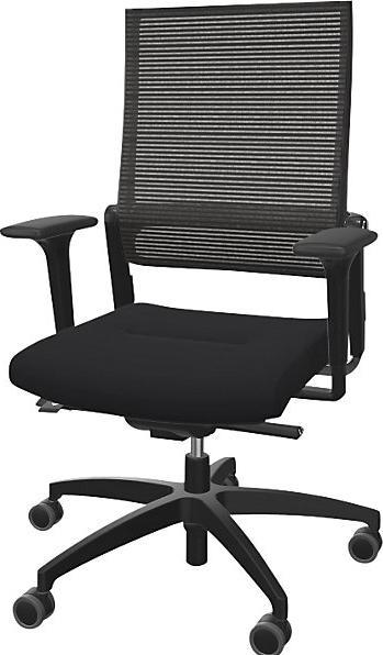 Actual product image Dauphin Office chair Lordo flex with mesh back, black