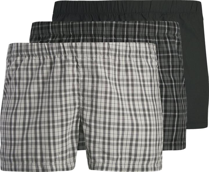 Actual product image Jack & Jones Jacmilano Woven Boxers 3 Pack Pls Sn (4XL)