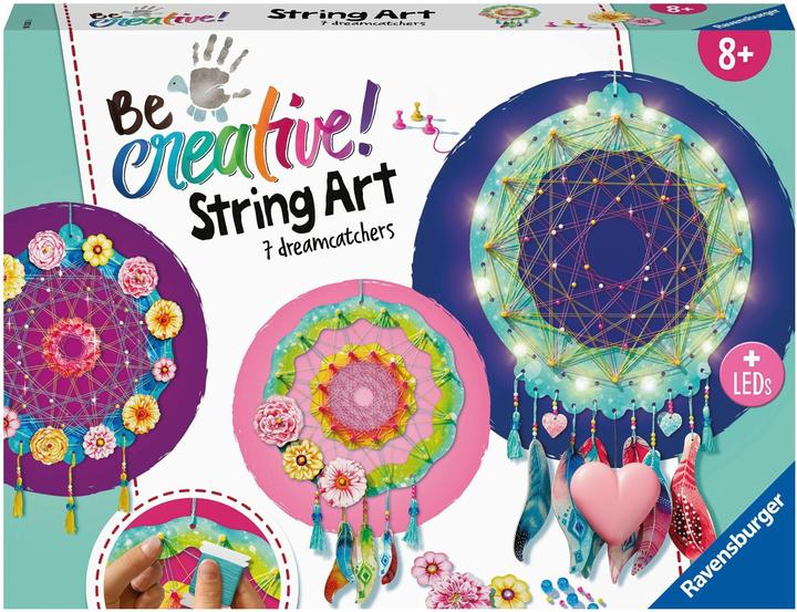 Actual product image Ravensburger String Art Dreamcatcher