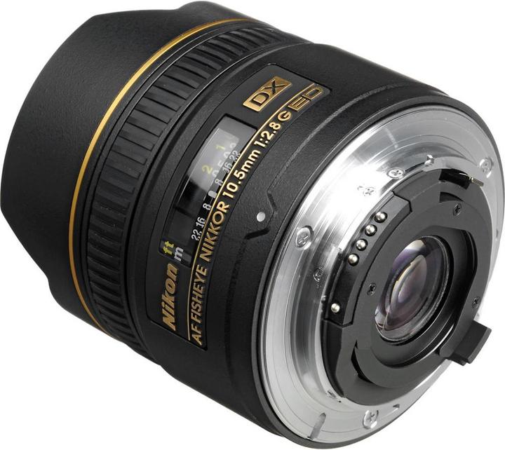 Immagine prodotto Nikon AF DX Fisheye- 10.5mm, f/2.8 G ED - (EU) (Nikon DX, APS-C / DX)