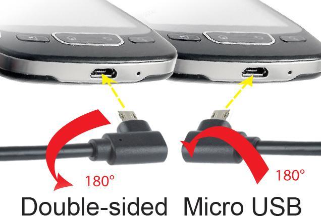 Immagine prodotto Gembird *Cavo USB -> Micro USB angolato da 1,8 m (1.80 m, USB 2.0)