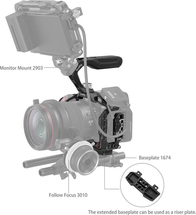 Actual product image SmallRig Black Mamba Kit (Cage)