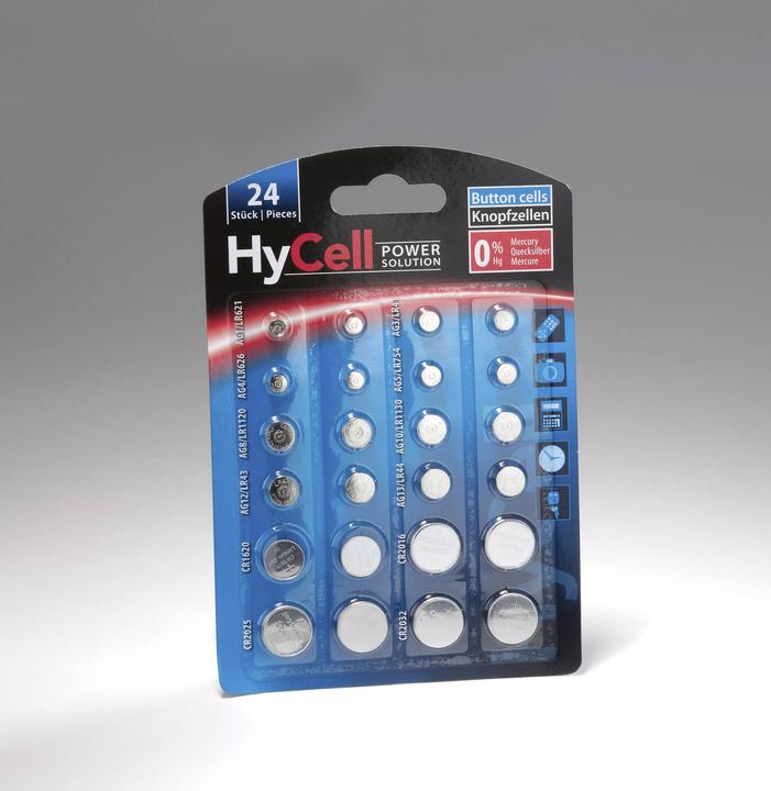 Productafbeelding HyCell Alkaline Lithium Set (24 Pcs., LR44)