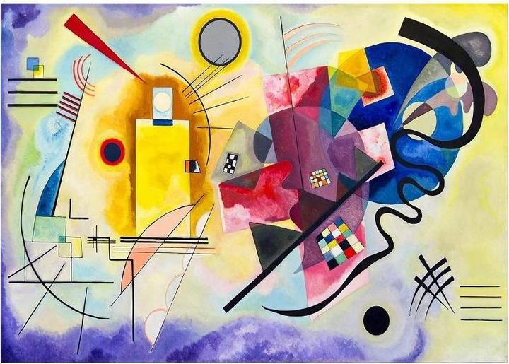 Immagine prodotto Enjoy Puzzle ENJOY-1212 - Wassily Kandinsky: Giallo Rosso Blu, puzzle, 1000 pezzi (1000 pezzi)