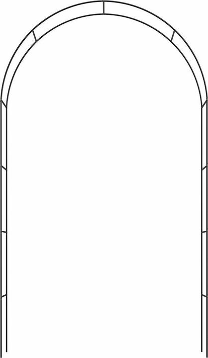 Image du produit Deuba Kit d'arches de jardin (240 cm, 140 cm)