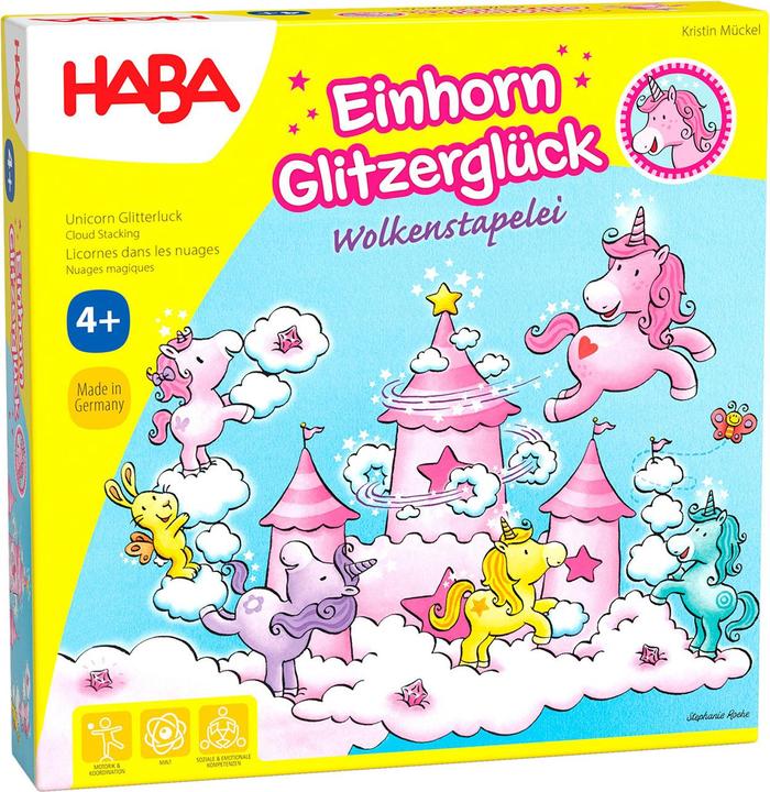 Produktbild Haba Einhorn Glitzerglück (Deutsch, Französisch, Italienisch, Spanisch, Niederländisch)