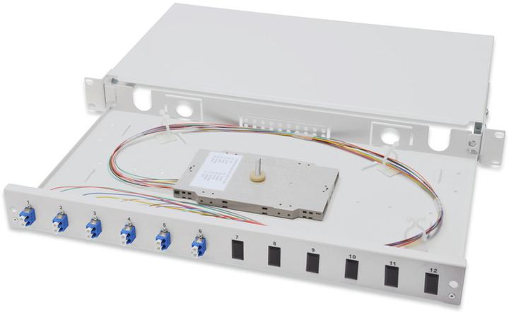 Actual product image Digitus Fiber Optic Splice Box, Equipped, LC, OS2 (S/UTP, CAT6, 0.28 m)