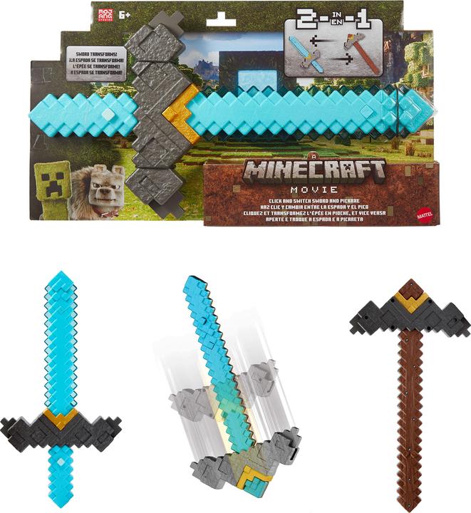 Produktbild Minecraft Movie Spielfigur Rollenzahlung