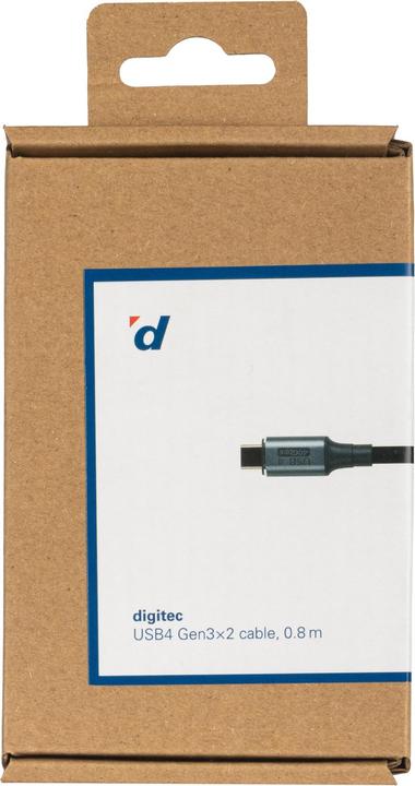 Actual product image Digitec USB Type C - USB Type C USB4 (0.80 m, USB 4.0)