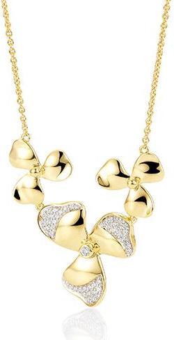 Actual product image Breuning COLLIER - BRILL. 0,221 Ct. H/si (585, - Gold)