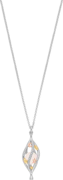 Actual product image Engelsrufer Flower of Life Necklace (925 silver, Coloured stone, 60 cm)