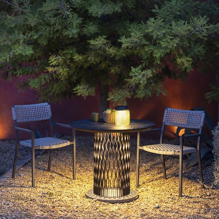 Actual product image Les Jardins Geflochtener stapelbarer Rancho-Sessel FA07021
