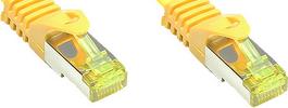 Image du produit Good Connections Câble patch RJ45 avec câble brut Cat.7 et protection de nez de verrouillage (RNS®), S/FTP, PiMF (S/FTP, PiMF, CAT7, 25 m)