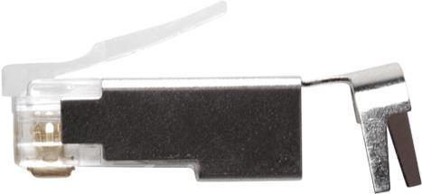Immagine prodotto Connettore modulare schermato RJ45 (8P/8C) CAT6A per cavi rotondi con conduttori solidi o stellati.