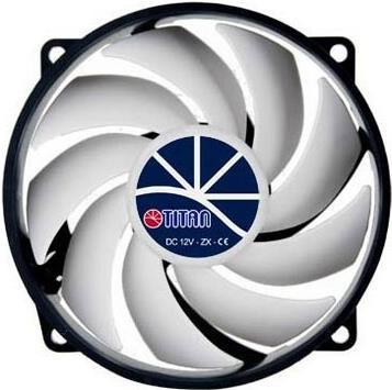 Image du produit Titan Ventilateur Kukri Ventilateur, 95 x 95 x 25 mm, avec signal tachymétrique PWM, palier à manchon (95 mm, 1 x)