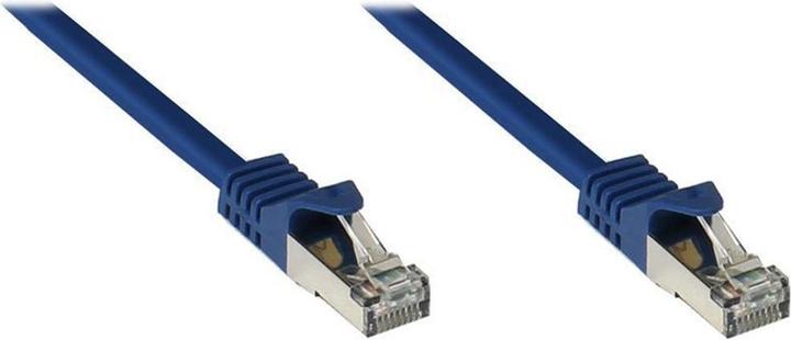 Image du produit Good Connections Câble patch RJ45 avec câble brut Cat.7 et protection de nez de verrouillage (RNS®), S/FTP, PiMF (S/FTP, CAT7, 3 m)
