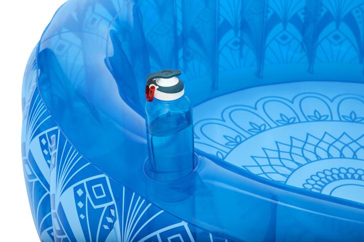 Actual product image Bestway Bohemian Blue Inflatable Family Pool 1.68 m x 53 cm