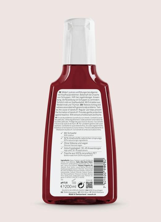 Image du produit Rausch Shampooing spécial écorce de saule (200 ml, Shampoing liquide)