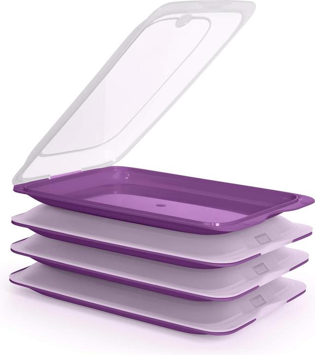 Produktbild Tatay 4-teiliges Aufschnitt-Boxen Set, stapelbar