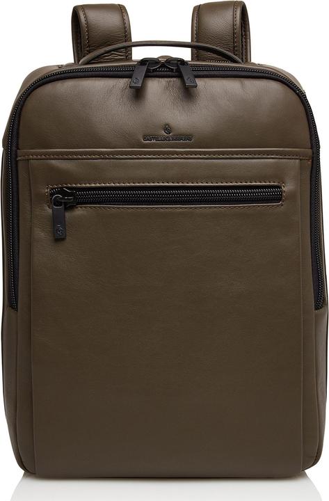 Image du produit Castelijn & Beerens & Beerens - Nappa X Victor laptoprugzak 15,6 + tablet RFID | groen - (15 l)