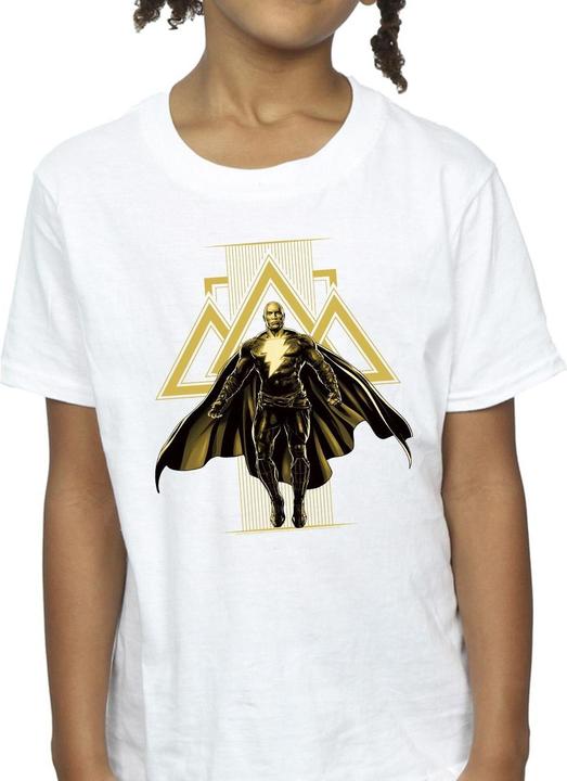 Immagine prodotto Black Adam Rising Golden Symbols Maglietta Ragazze (104)