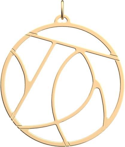 Actual product image Les Georgettes Valse (Brass Plaqué Or)