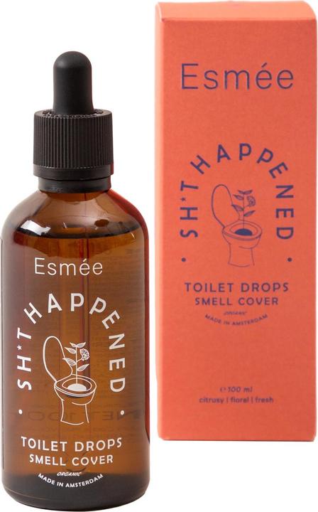 Actual product image Esmée Toilet Drops - Smell Cover Sh*t Happened