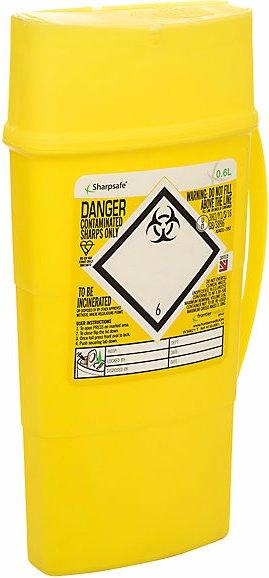 Image du produit Coba Europe Boîte pour lames et couteaux, pour l'élimination sûre des lames usagées (0.60 l)