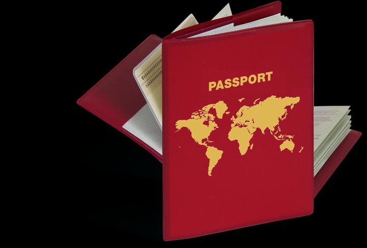 Actual product image HERMA RFID passport cover (1 x)