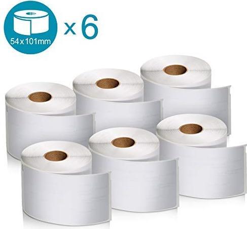 Actual product image Dymo Shipping labels 54 x 101 mm 6x 220 pcs.