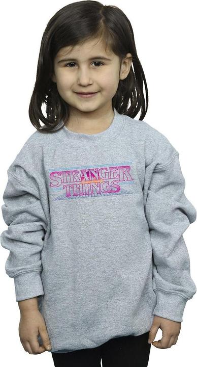 Image du produit Netflix - Sweat STRANGER THINGS RETRO TITLE - Fille (140, 146)