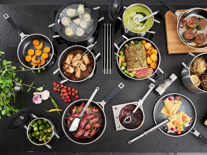 Image du produit Rösle Set de casseroles 6 pcs. SILENCE PRO acier inoxydable (Ensemble de casseroles et de poêles de cuisson, Acier inoxydable)