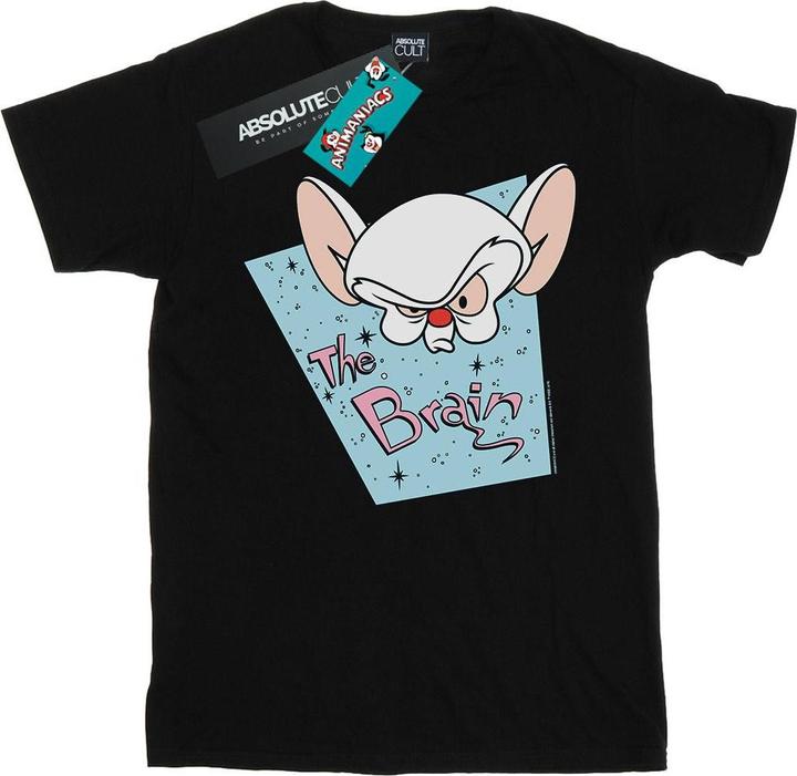 Actual product image Universal Textiles Mens The Brain Mugshot T-Shirt (XL)