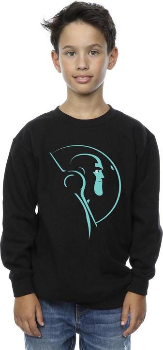Actual product image Disney Boys Lightyear Space Helmet Stare Sweatshirt (128)