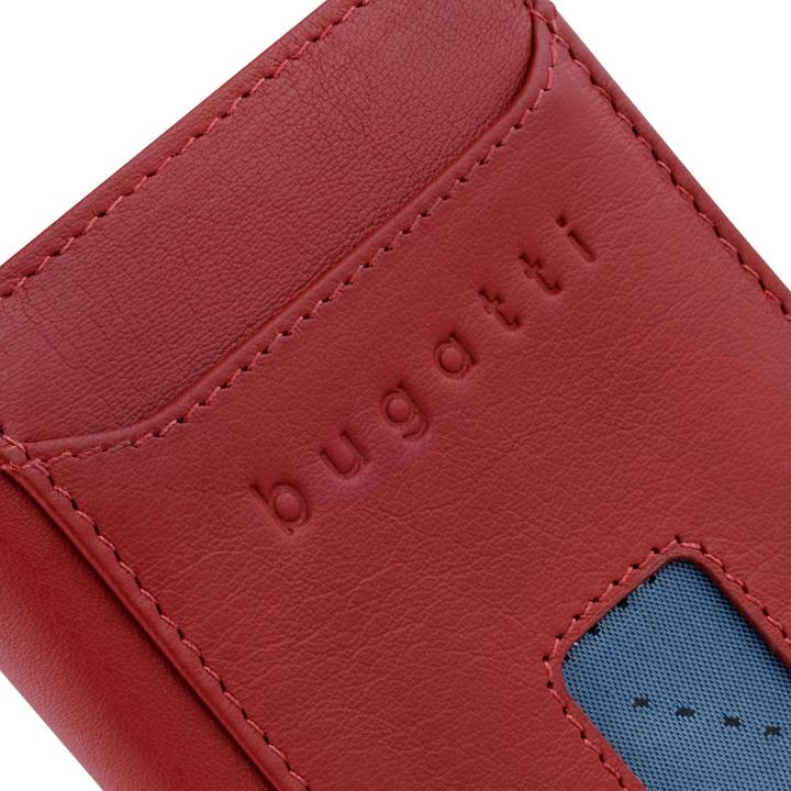 Image du produit Bugatti Secure Slim - Porte-cartes de crédit RFID avec poche viennoise pour la monnaie