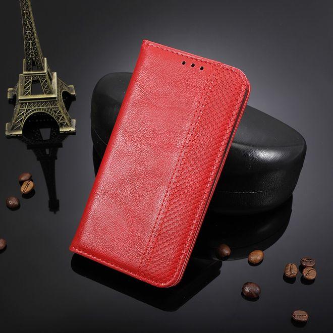 Produktbild MU Classic Retro Leder Bookcover Series (Alcatel 1S (2020), Alcatel 3X (2020))