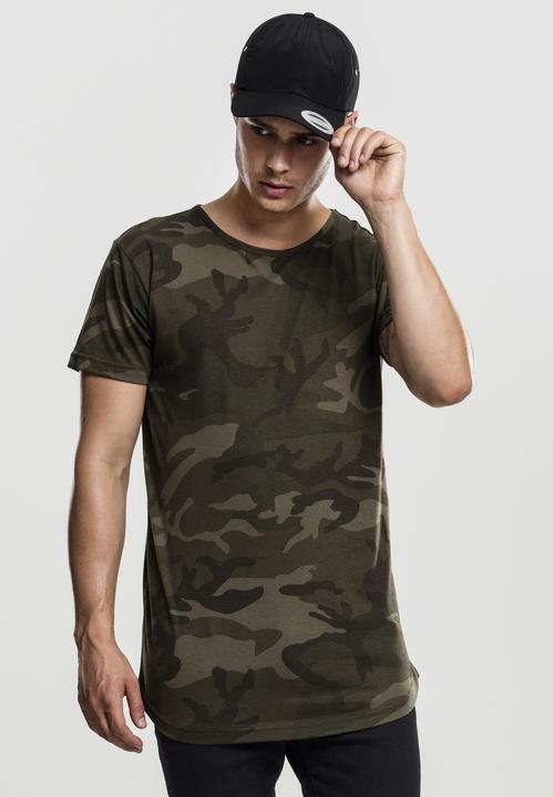 Actual product image Urban Classics Camo Shaped Long Tee (M)