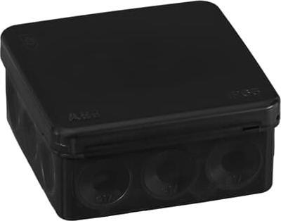 Produktbild ABB AP9M, Kunststoff, Schwarz, IP65, Schrauben, 86 mm, 39 mm